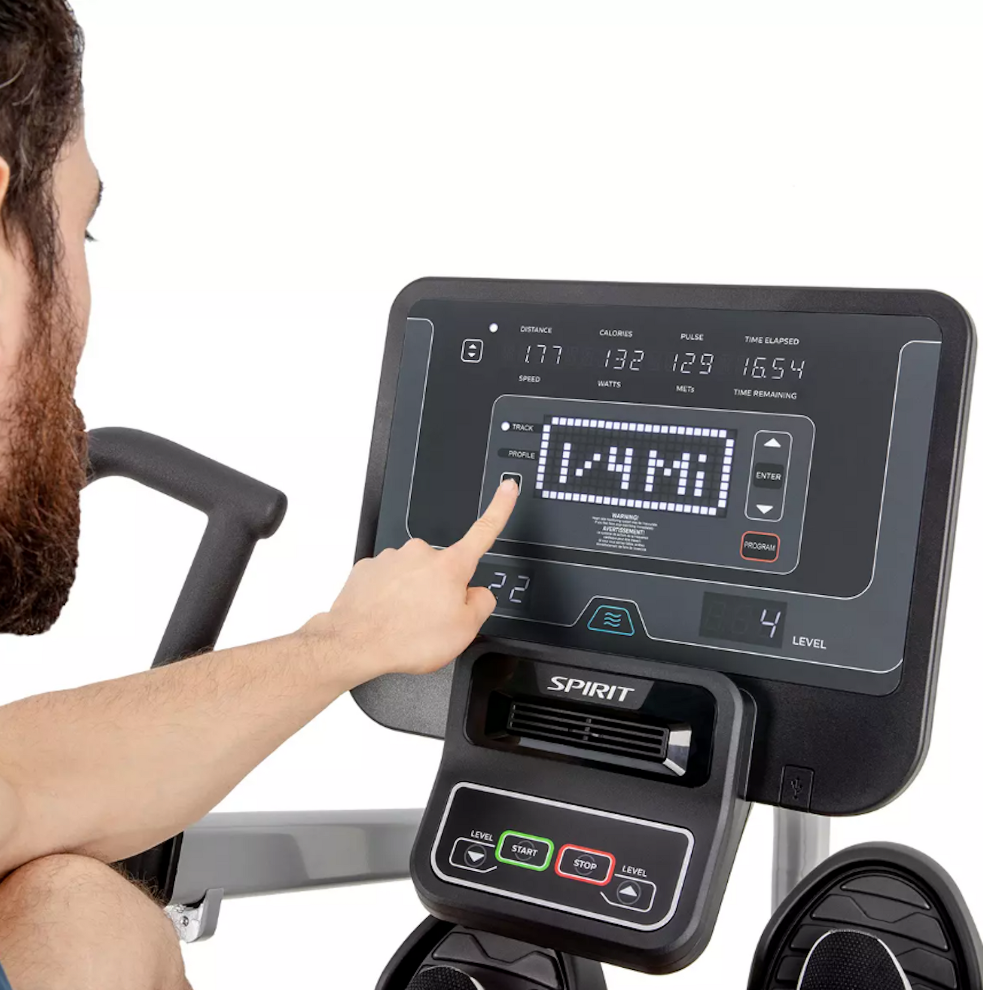 Spirit CRS800S Recumbent Stepper – Gym Doctors Spirit CRS800S Recumbent Stepper – Gym Doctors