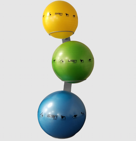 Prism Smart Stability Ball Rack, Wall Mounted Commercial Package