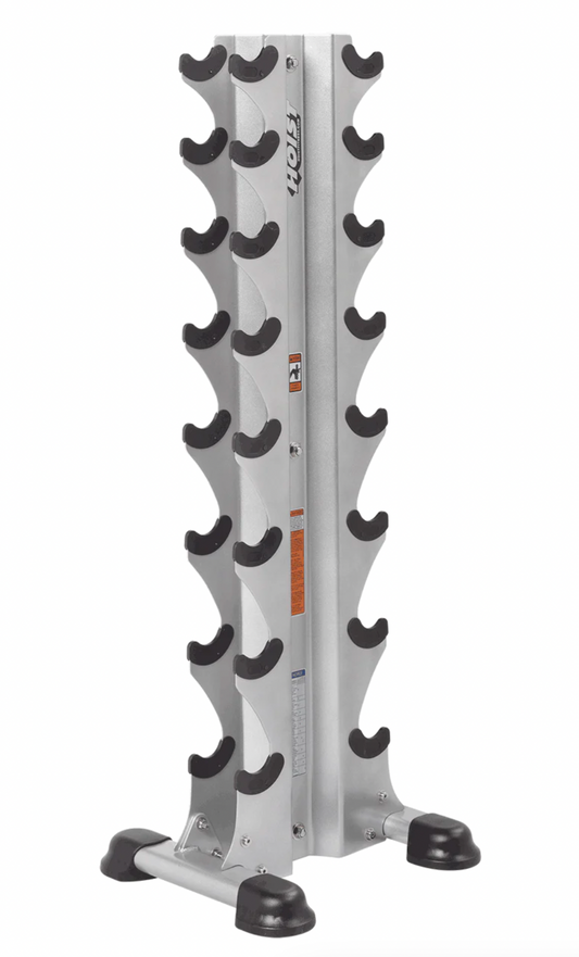 Hoist 8 Pair Hex Dumbell Rack